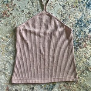 Blush Summer tank top / crop top